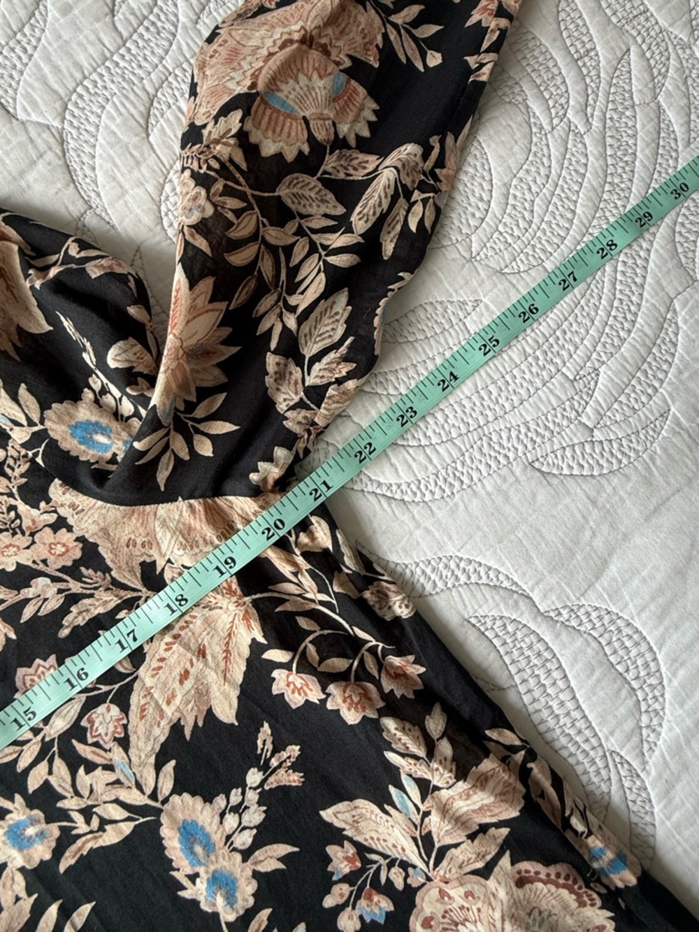 NWT - Sezane - Pierro Shirt - Black / Floral Print - Picture 10 of 11